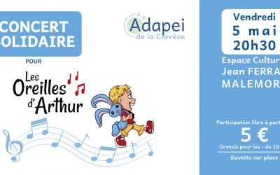 5/05/2023-Concert pour Les Oreilles d’Arthur