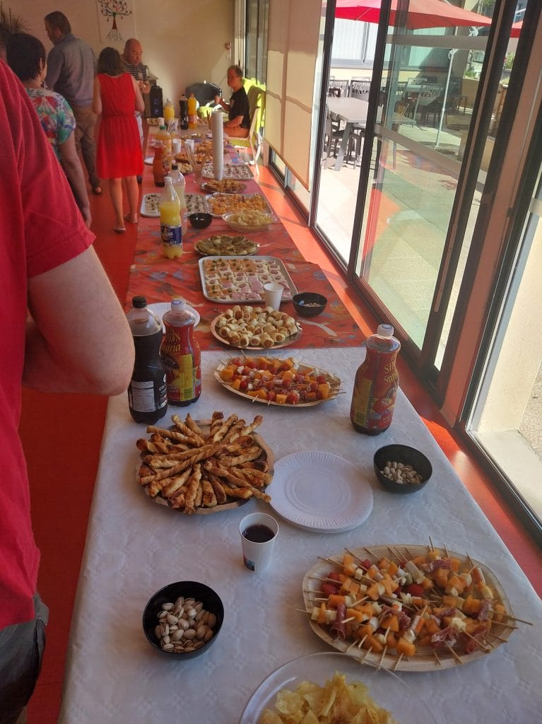 Apéritif au foyer de Tulle
