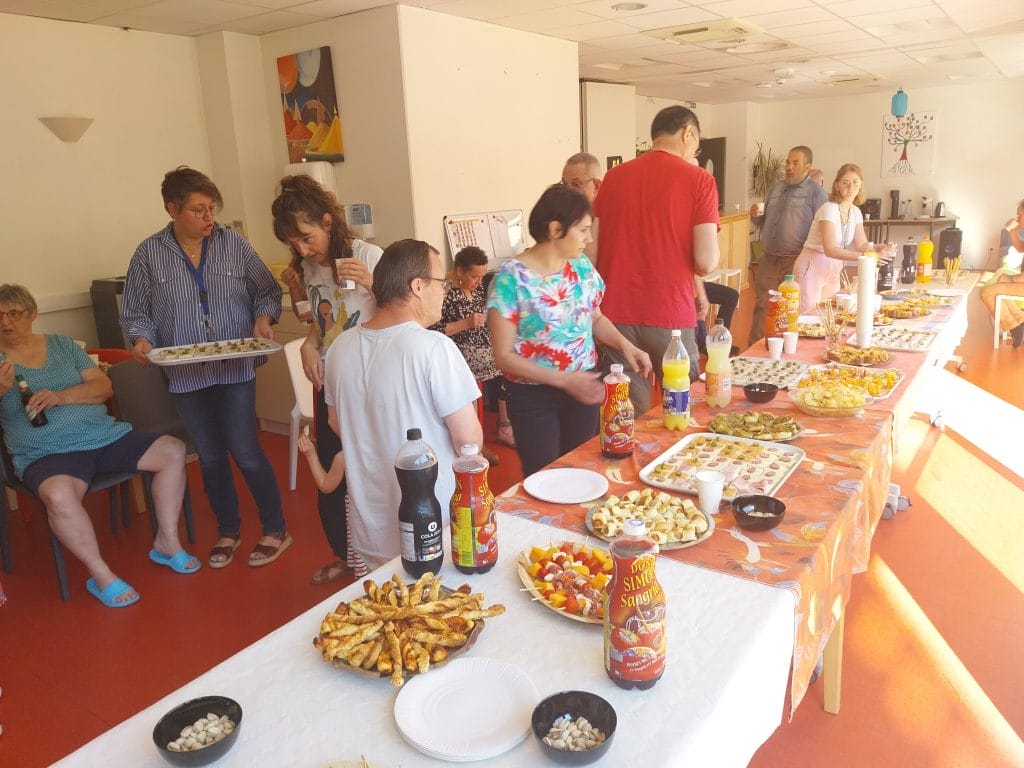 Apéritif au foyer de Tulle