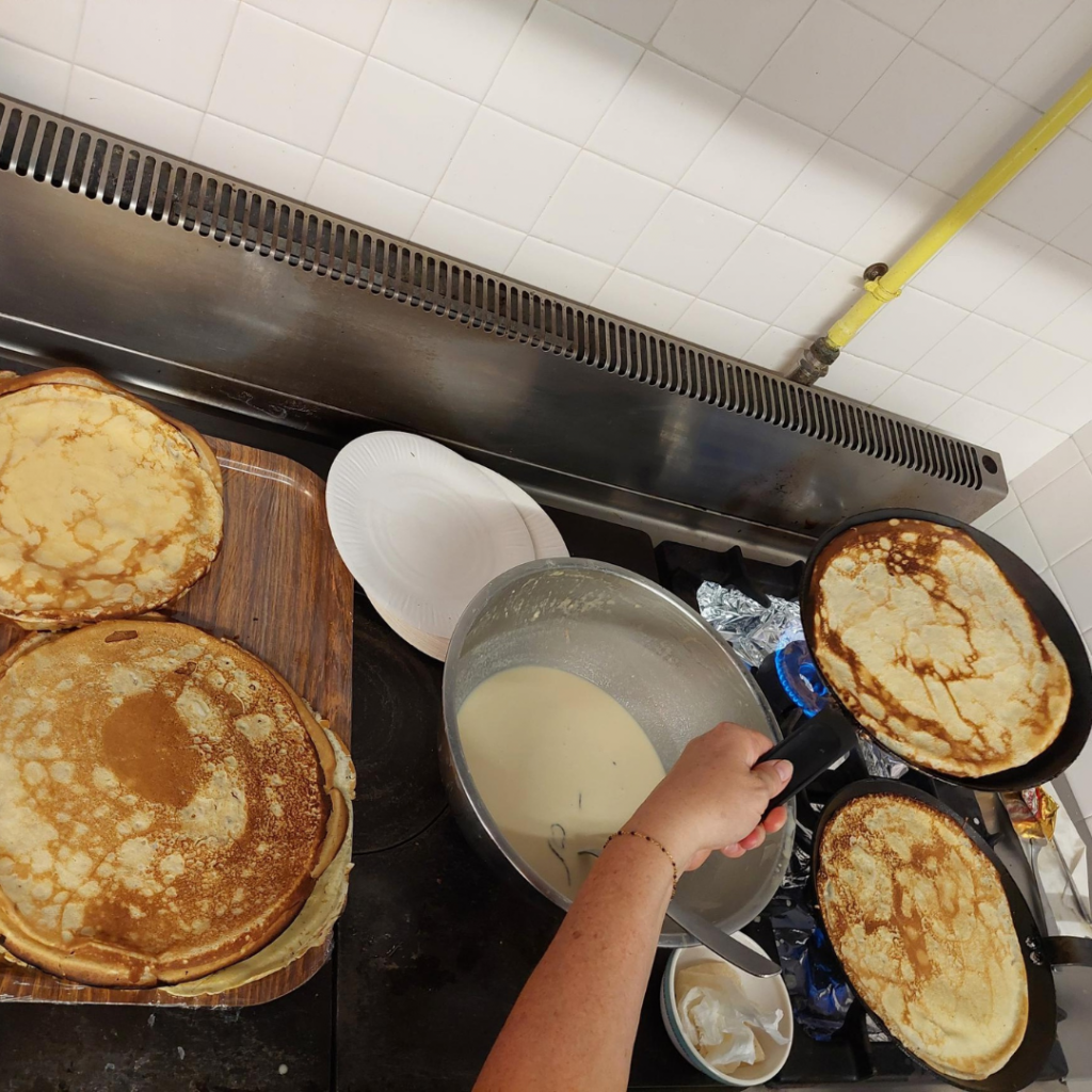 crêpes à l'EAM