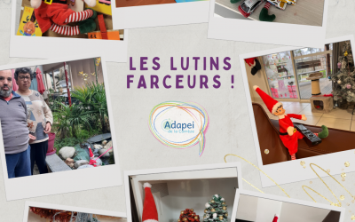 Les lutins de Noël sont passés par l’EANM (Etablissement d’Accueil Non Médicalisé pour personnes handicapées) de Tulle et d’Ussel !