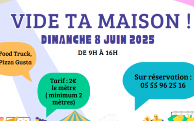 VIDE TA MAISON !